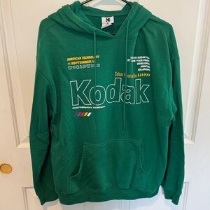 Kodak Vibrant Green Hoodie Sweater